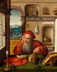 Saint Jerome in His Study